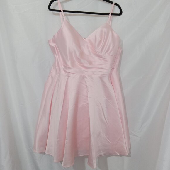 May Queen Couture V Neck Sleeveless Fit and Flare Short Dress Sz 18 NEW - Picture 16 of 16
